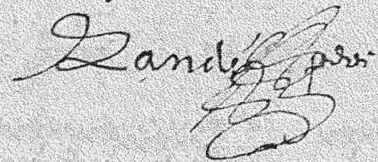 Signature Jean Landé